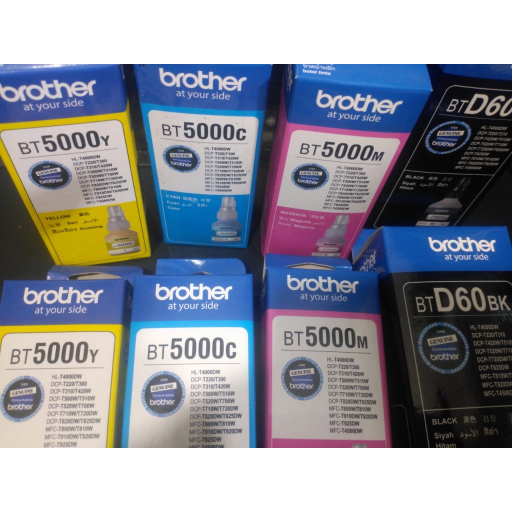 Mực In Brother BT5000 Cao Cấp Dùng Cho Máy In Phun Màu DCP T220 T420W T520W T720DW HL T4000DW - Thiế