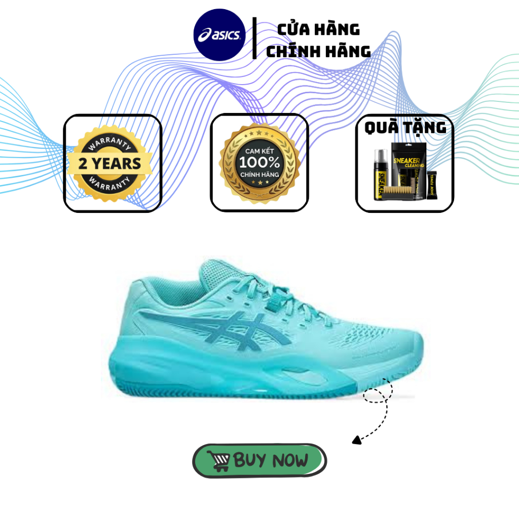 Giày Pickleball Tennis Asic Gel-Resolution X ''Blue'' [1041A481 401] Chính Hãng Nam Nữ Fullbox