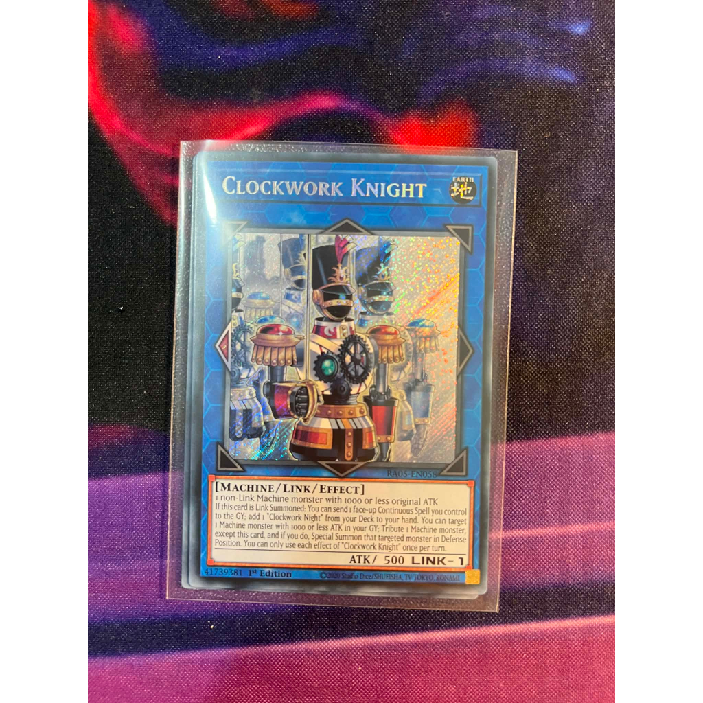 TGT Yugioh thẻ bài Yugioh chính hãng Clockwork Knight RA05-EN058