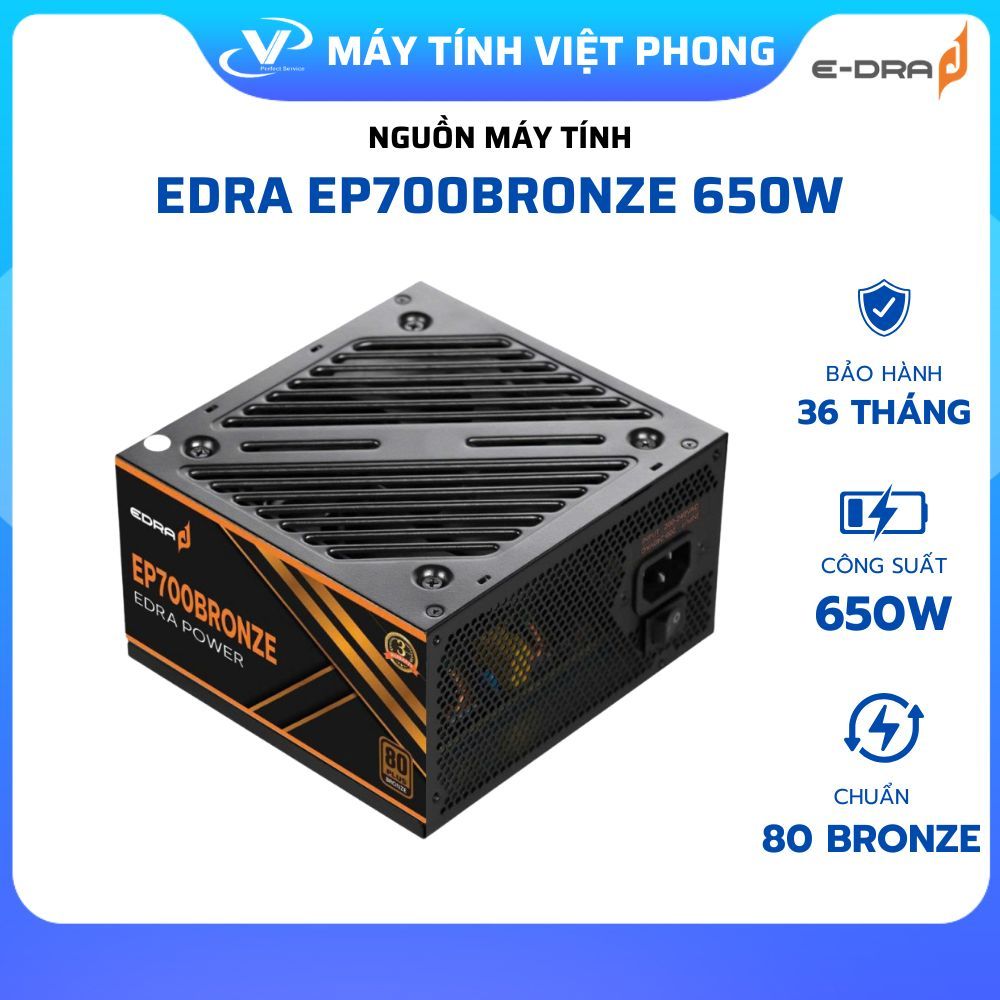 NGUỒN MÁY TÍNH EDRA EP350PRO EP400PRO EP500PRO EP600PRO EP700BRONZE EP800BRONZE BẢO HÀNH 36 THÁNG | BigBuy360 - bigbuy360.vn
