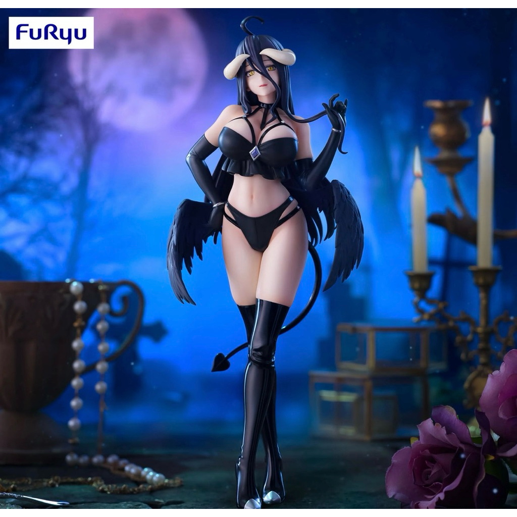 B95-Mô hình chính hãng Albedo‼️BiCute Dark Figure (FuRyu) [Overlord]