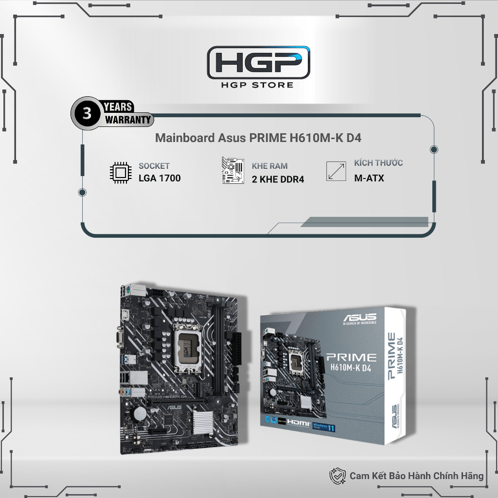 Mainboard Asus PRIME H610M-K D4