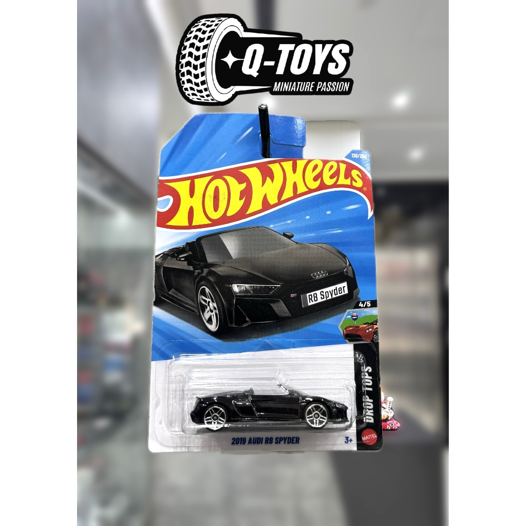 qtoys Xe mô hình Hot Wheels 2019 Audi R8 Spyder tỉ lệ 1:64 - CASE E 2026