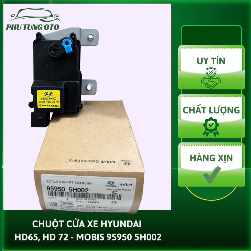 Chuột Cửa Hyundai HD65 HD72 HD78 HD79 110SL 120SL 95950-5H002 Mobis Chính Hãng | Motor Khóa Cửa Xe T