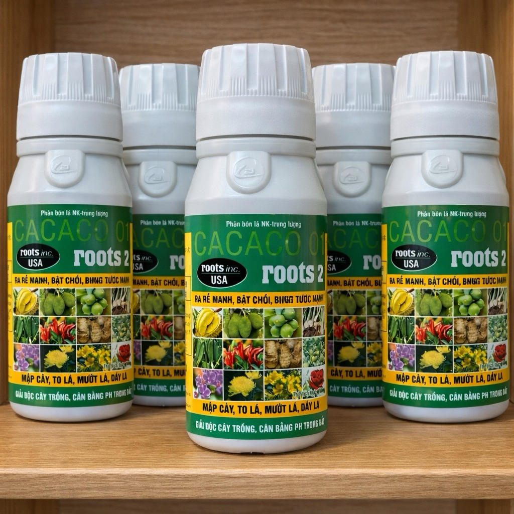 COMBO 5 CHAI PHÂN BÓN KÍCH RỄ ROOT 2 USA| Cty Caca