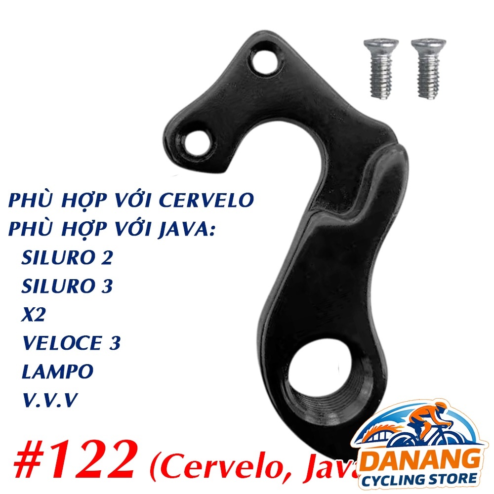 Móc Pas Gắn Củ Đề Xe Đạp Cervelo, JAVA (#122) – Derailleur Hanger Chuẩn Fit Khung