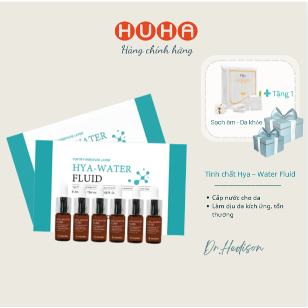 Tinh chất Hya – Water Fluid Dr Hedison 6 Ampoules 13ml Each HHSPA