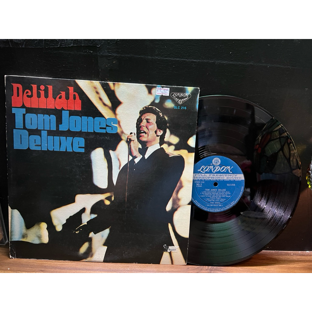 Đĩa than vinyl Pop Vocal : của Tom Jones  Album : Tom Jones Delilah Deluxe,