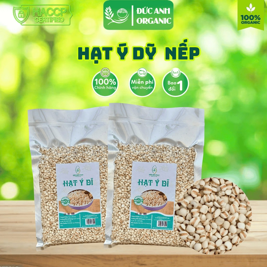Hạt ý dĩ Nếp Sạch Điện Biên