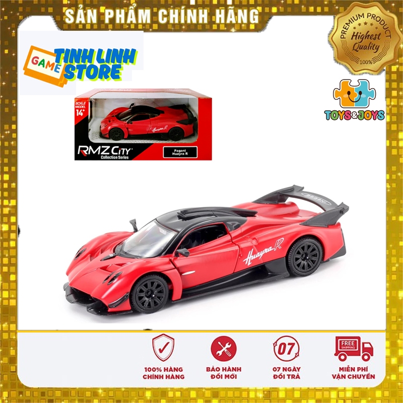 Mô Hình Xe Kim Loại Pagani Huayra R - RMZ City Collection Series - Sơn Tĩnh Điện Cao Cấp