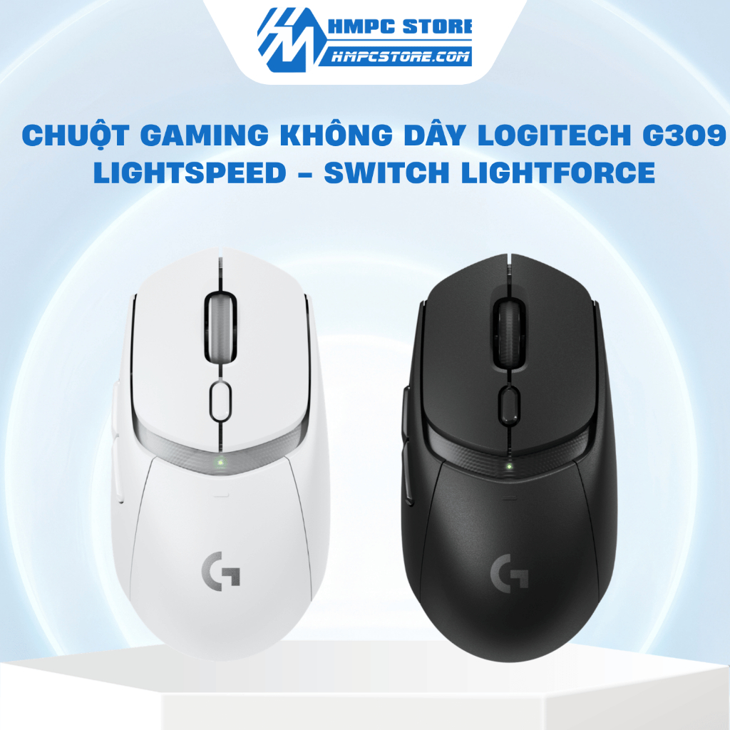 Chuột gaming không dây Logitech G309 LIGHTSPEED - Switch LIGHTFORCE | Bảo hành 24 tháng