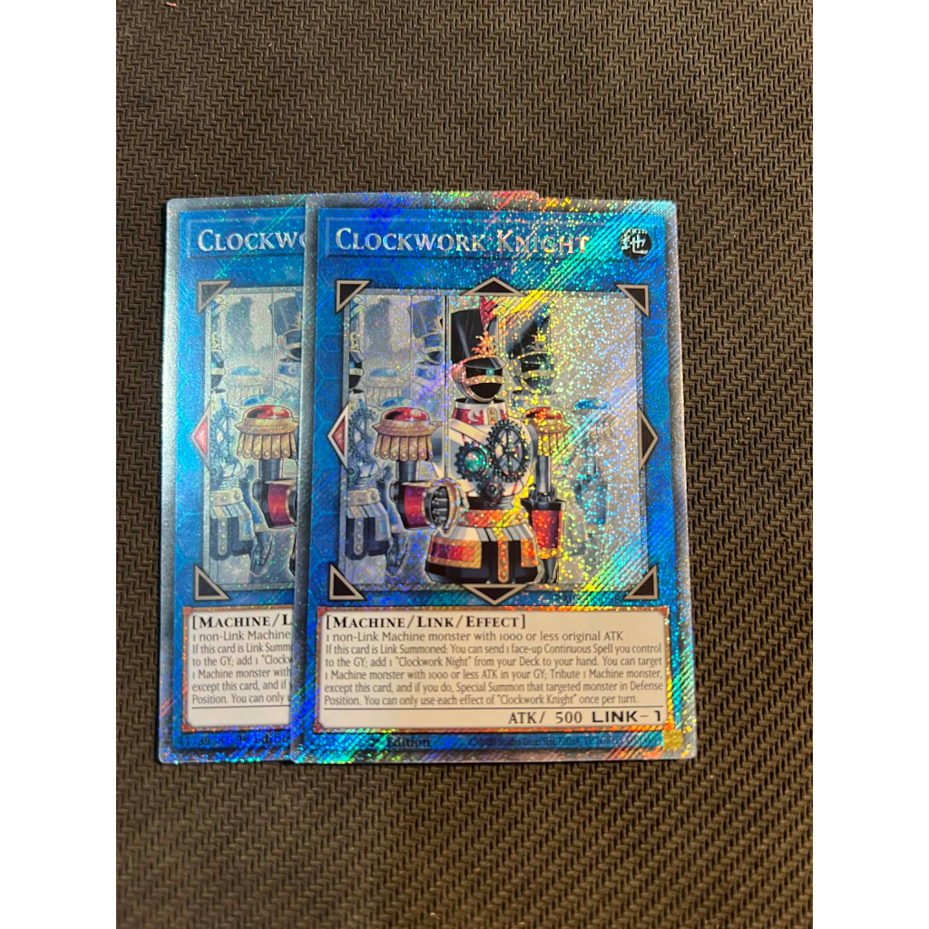 TGT Yugioh thẻ bài Yugioh chính hãng Clockwork Knight RA05-EN058 Platinum