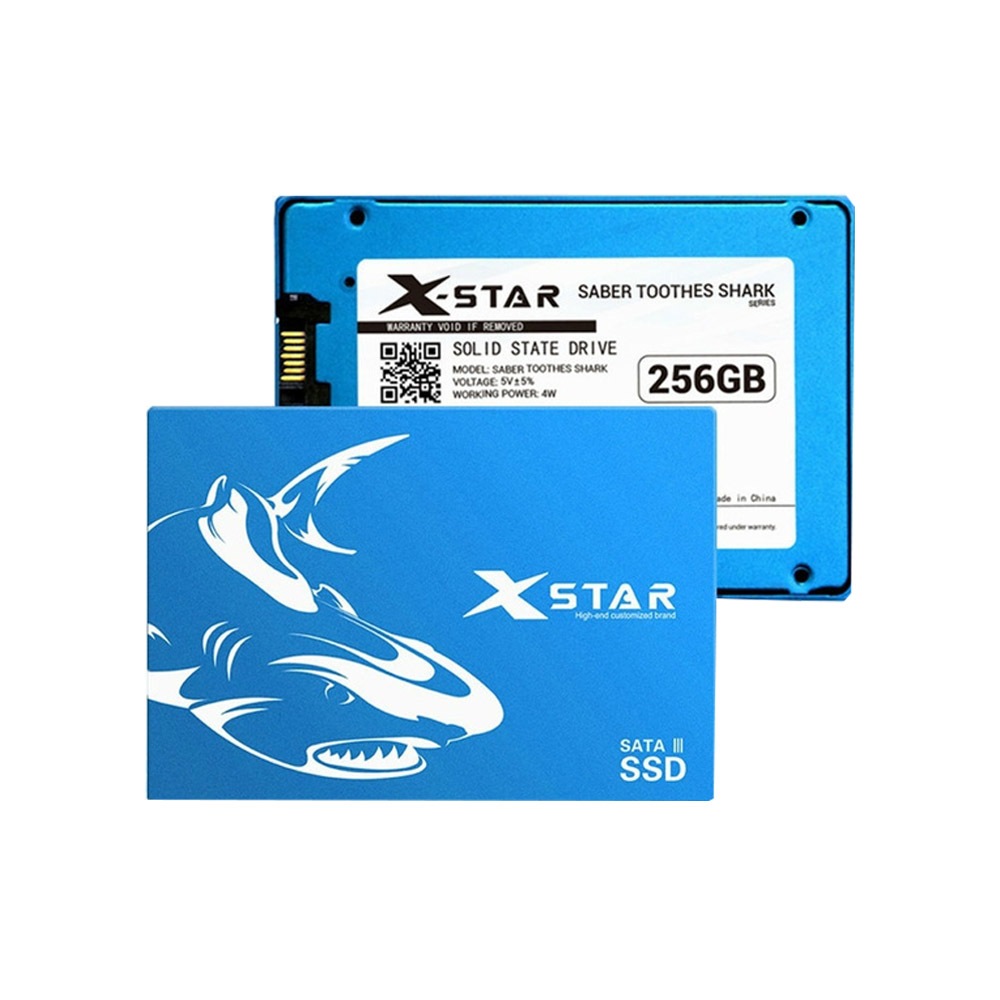 Smartlink Tech Ổ Cứng SSD XSTAR 128GB/256GB/512GB SATA 3 Drive 2.5'' Sequential Read 550MB/s