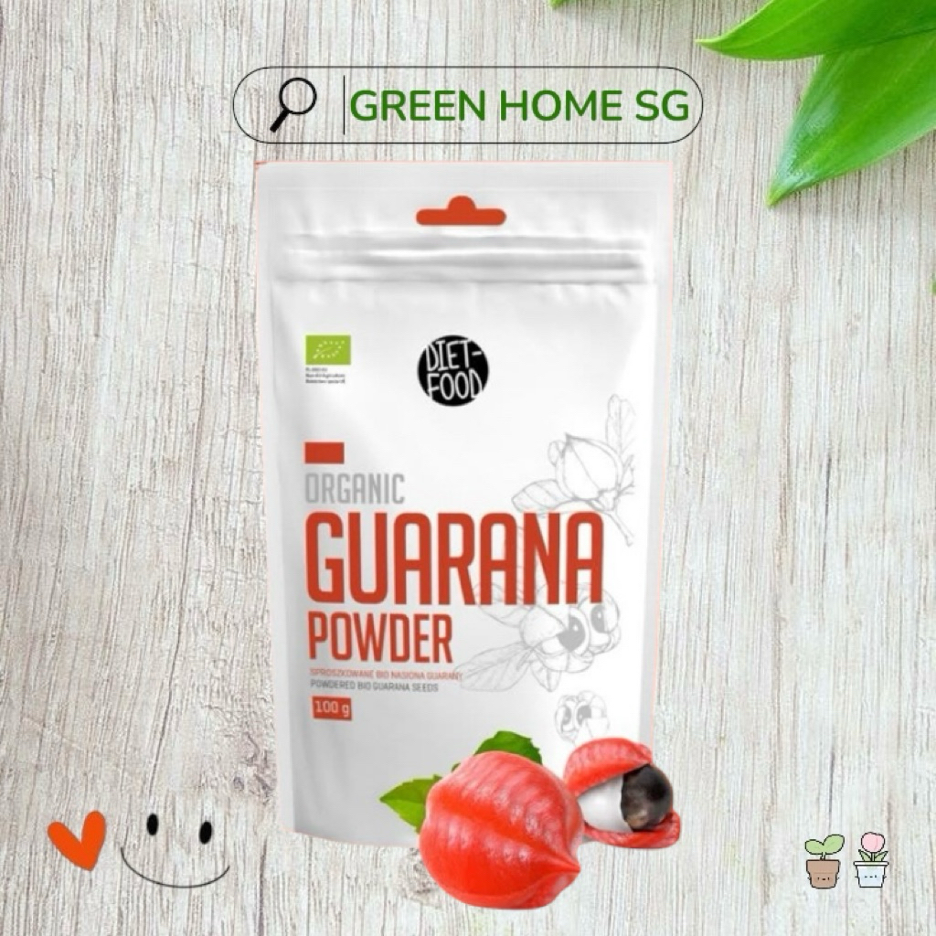 Bột quả Guarana hữu cơ - 100g - Diet Food Organic Guarana Powder