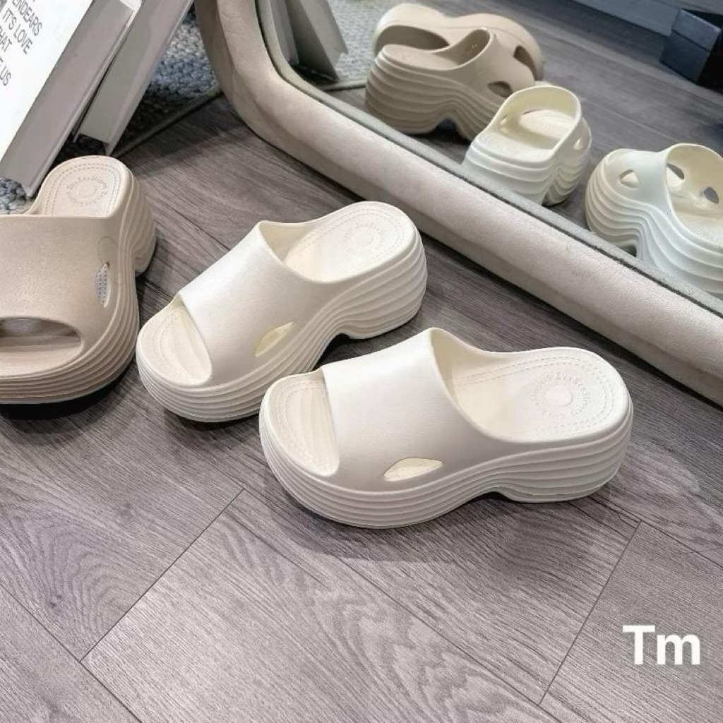 { KANG SHOP } Dép bánh mì 8phân siêu nhẹ hàng túi zip chuẩn QC