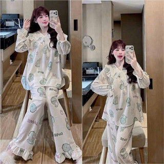 Đồ bộ Lụa bigsize hoạ tiết xinh
