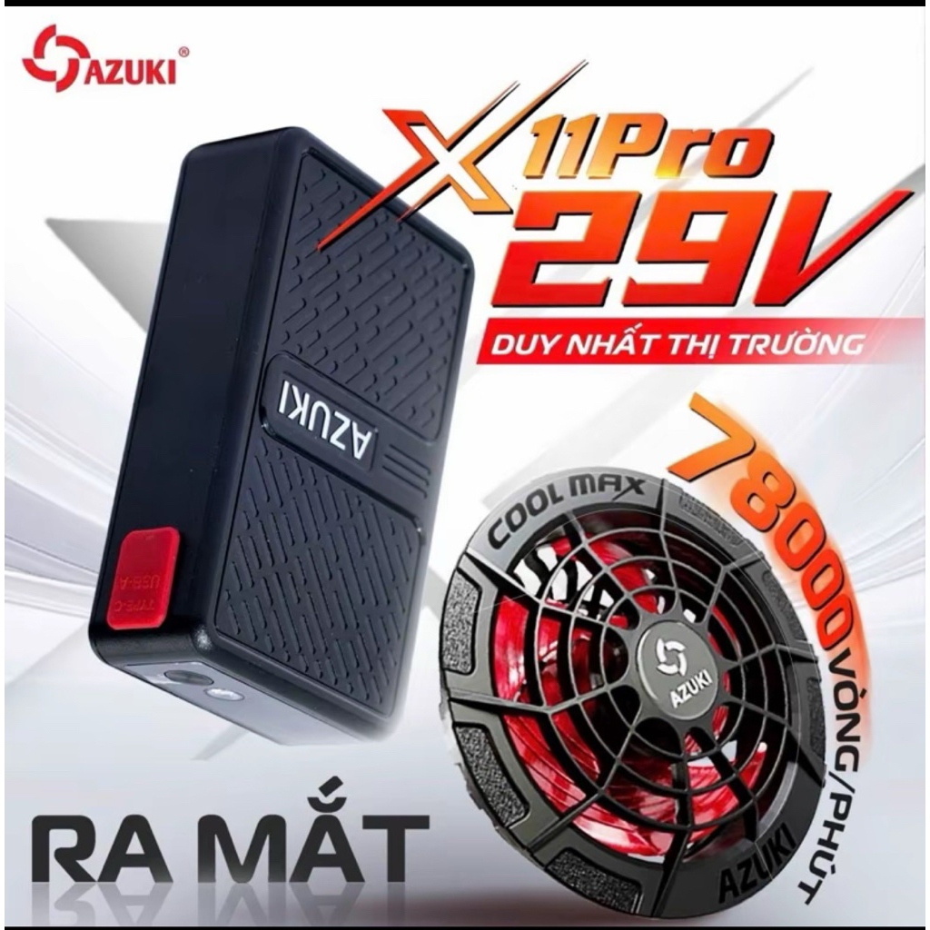 (Bán lẻ từng phụ kiện) Phụ kiện áo điều hoà Azuki X11 pro 29V