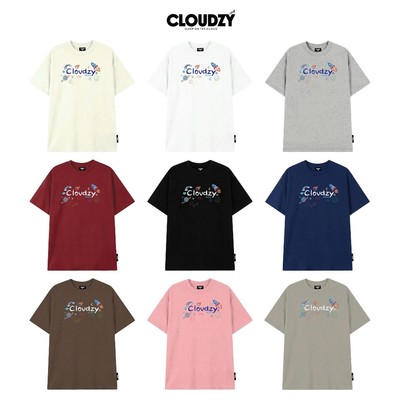 Áo phông local brand nam nữ unisex tay lỡ thun form rộng teen cổ tròn oversize cotton CLOUDZY CRAYON