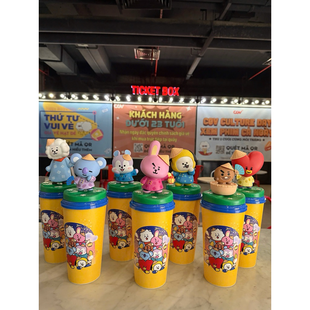 Set quà BT21 x CGV 2026