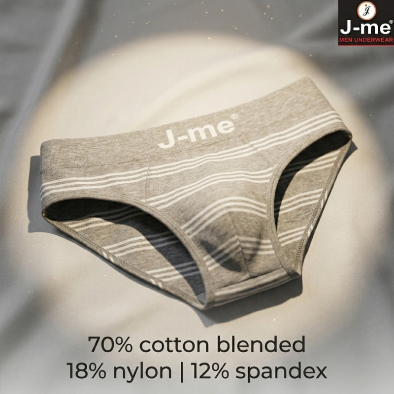 Quần lót nam J-me, Kiều Dáng brief, Vải cotton Dệt seamless không đường may - JM704SH