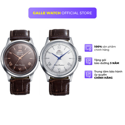 Đồng hồ Nam Orient Bambino RA-BB000 dây da đeo tay chống nước kính Mineral Crystal cao cấp chính hãng