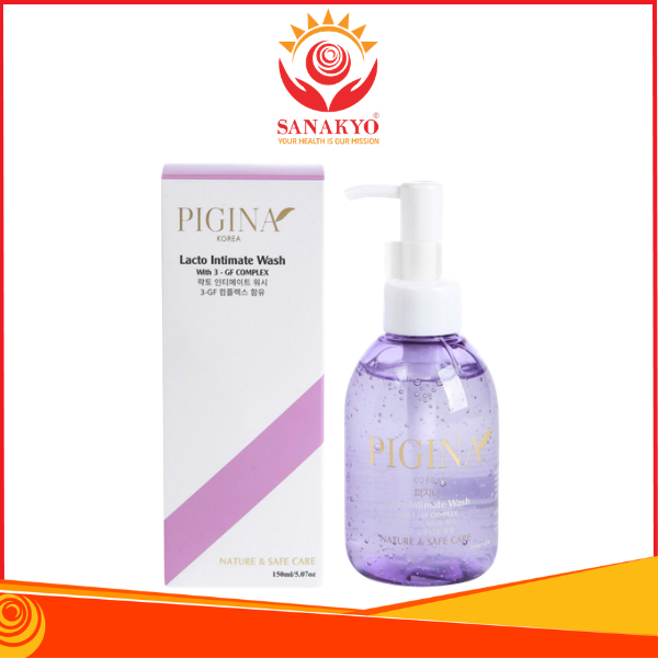 Dung dịch vệ sinh phụ nữ Pigina 150ml - Pigina Lacto Intimate Wash, Hàn Quốc