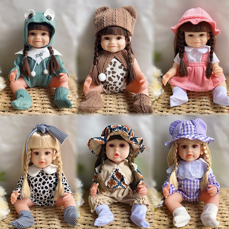 [Đủ mẫu] Búp Bê 30 cm 12 inch Thân Nhựa Mềm Cao Cấp Reborn Vynil Doll