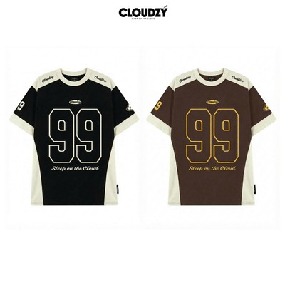 Áo thun phối nam nữ unisex tay lỡ basic phông phối local brand form rộng teen Cloudzy AT FOOTBALL