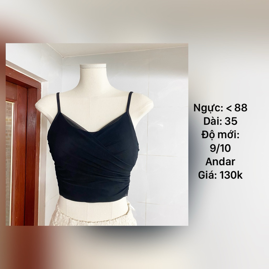 [2hand] Áo bra andar phối lưới có mút siêu xịn