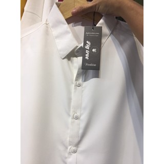Áo Sơ Mi Nam Fig Tree Màu Trắng Cổ Bẻ Dễ Phối Đồ, Sơ Mi Trắng Form Thời Trang Lịch Lãm, Chất Cotton