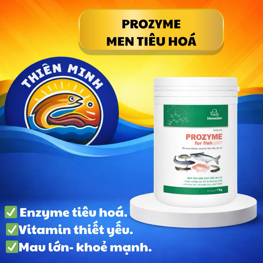 PROZYME- MEN TIÊU HOÁ LON 1KG
