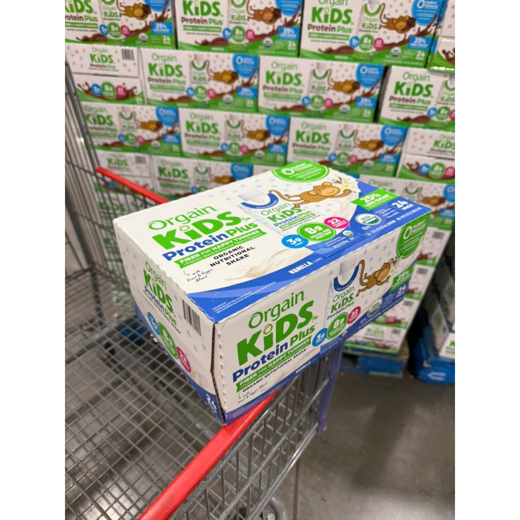 [ DATE 10/2026] VANI Sữa khỉ Orgain Kids Protein organic milk