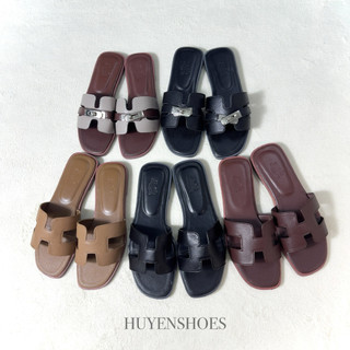 🎀HUYENSHOES🎀Dép,Guốc quai H hot hit NO BOX hãng