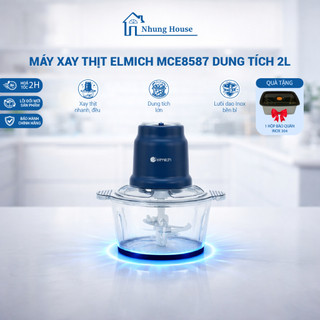 Máy xay thịt Elmich MCE8587 2L 500W lưỡi dao 3 tầng 2 tốc độ xay đa năng