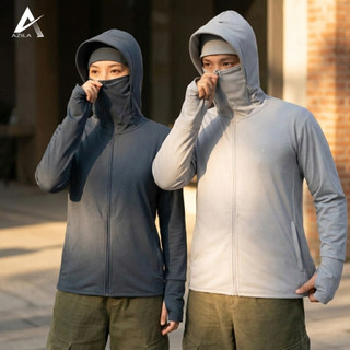 [Hỏa Tốc] Áo Chống Nắng Nam AZILA 2 Lớp Thông Hơi Có Vành Che Trán Chống Tia UV Đạt Chuẩn UPF 50+ CN61
