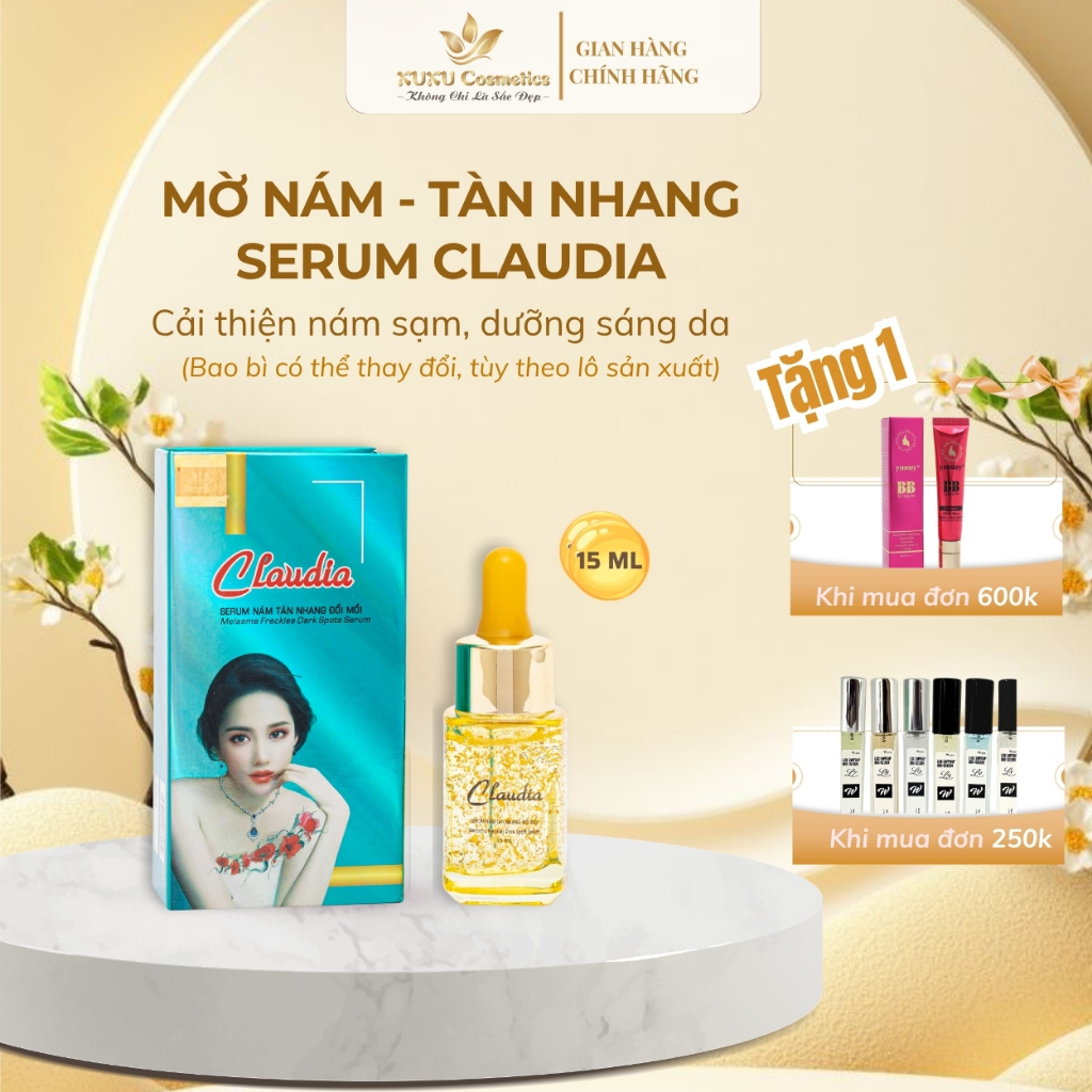 Serum Nám, Tàn nhang, Đồi mồi Claudia