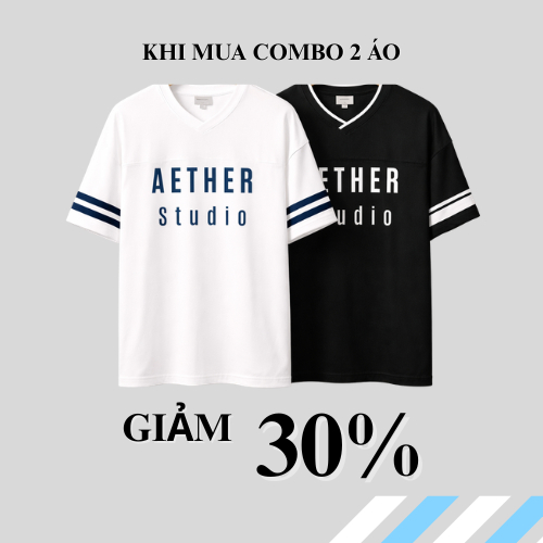 Áo thun AETHER 100% cotton