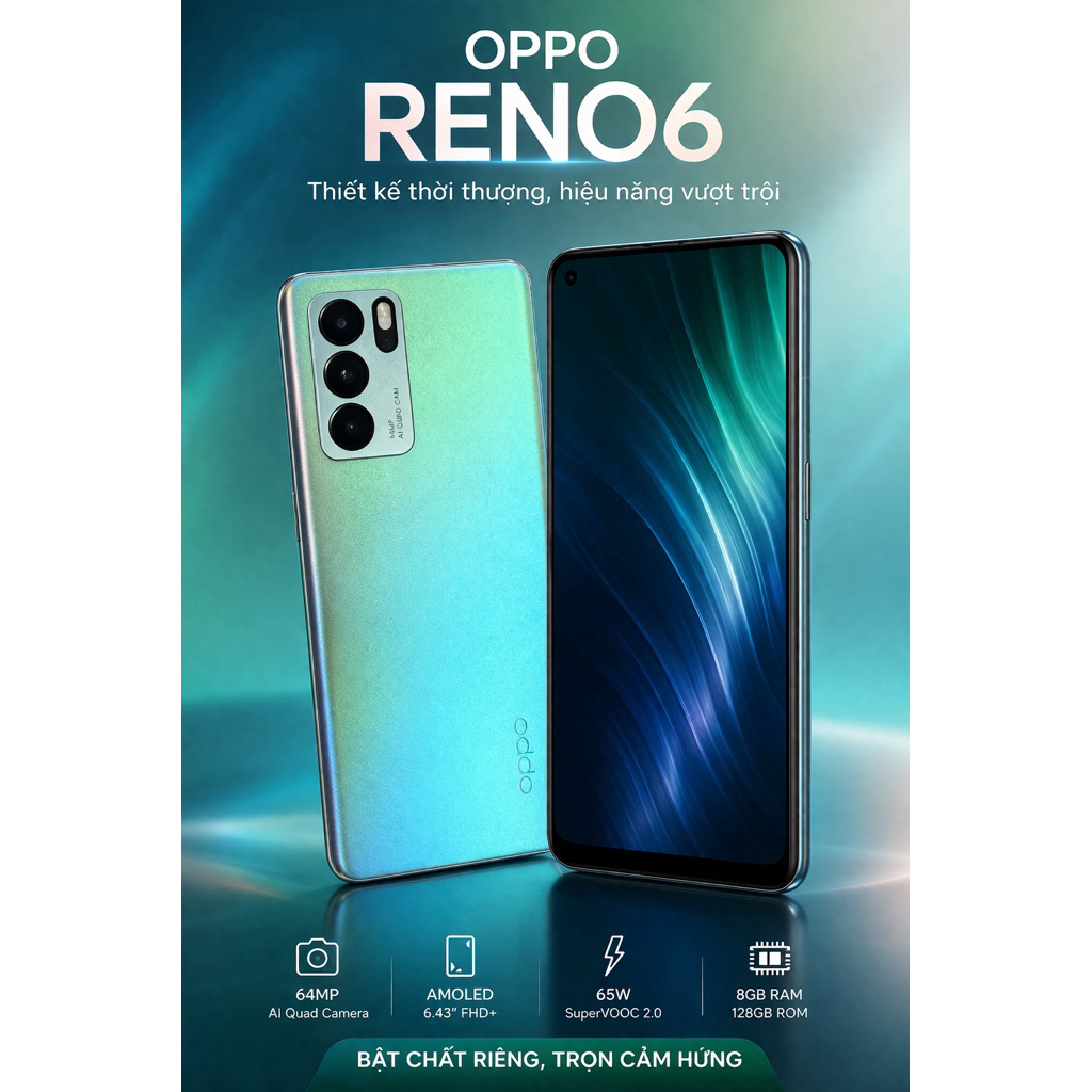 Điện Thoại Oppo Reno6 Pro (12|256) Dimensity 1200 Likenew
