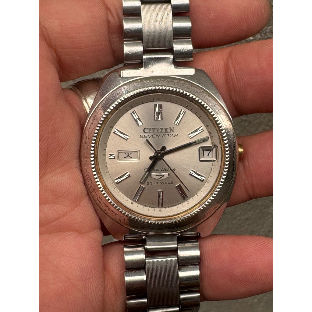 đồng hồ 2hand thương hiệu citizen cơ automatic hàng xưa size 38mm dành ch nam