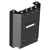 Gạch lắp ghép chính hãng Tấm vách ngăn 2 x 6 x 6 có khe lắp cửa sổ / Part 22387: Panel 2 x 6 x 6 wit