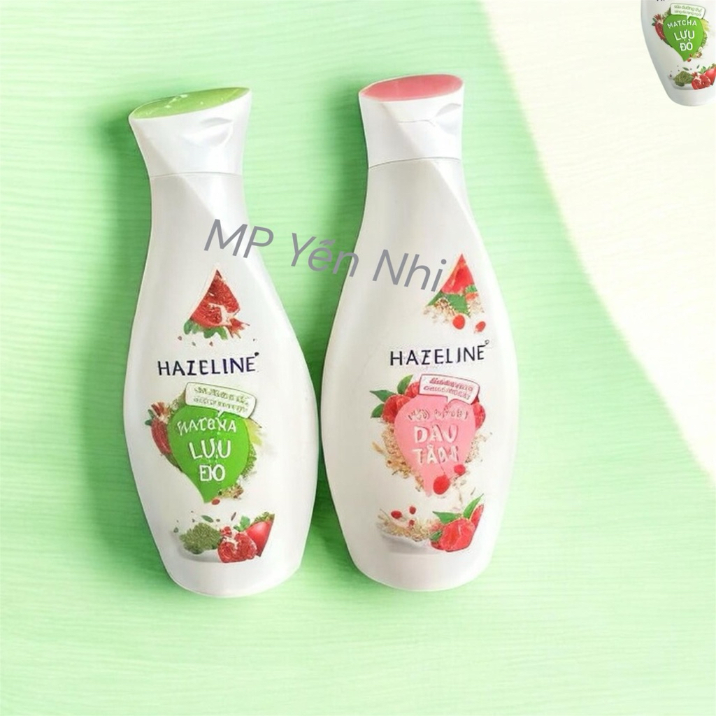 kem body sữa dưỡng thể body HAZELINE
