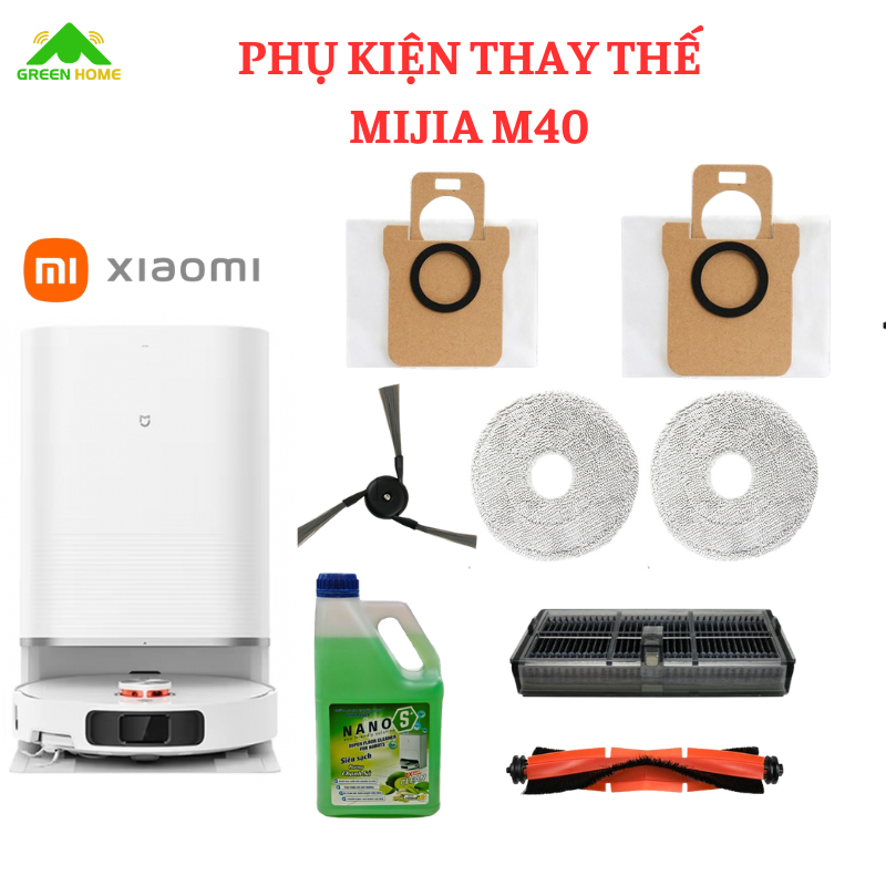 Phụ kiện thay thế cho robot lau nhà Mijia M40