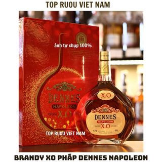 Brandy XO Pháp Napoleon Dennes  - 700ml - 40% [Chính Hãng] [Top Rượu VN]