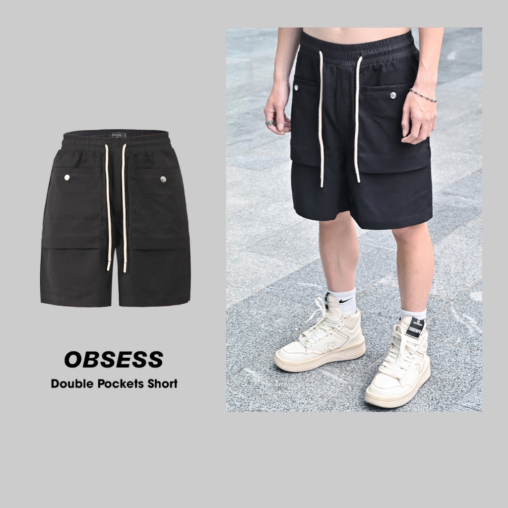 Quần Short 2 Túi Trước Obsess brand DOUBLE POCKETS SHORT