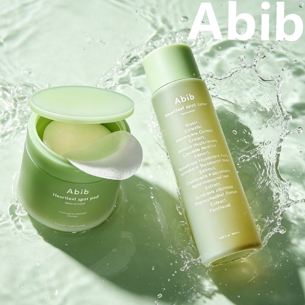 Toner pad diếp cá làm dịu Abib Heartleaf Spot Pad / Toner diếp cá ABIB HEARTLEAF CALMING TONER