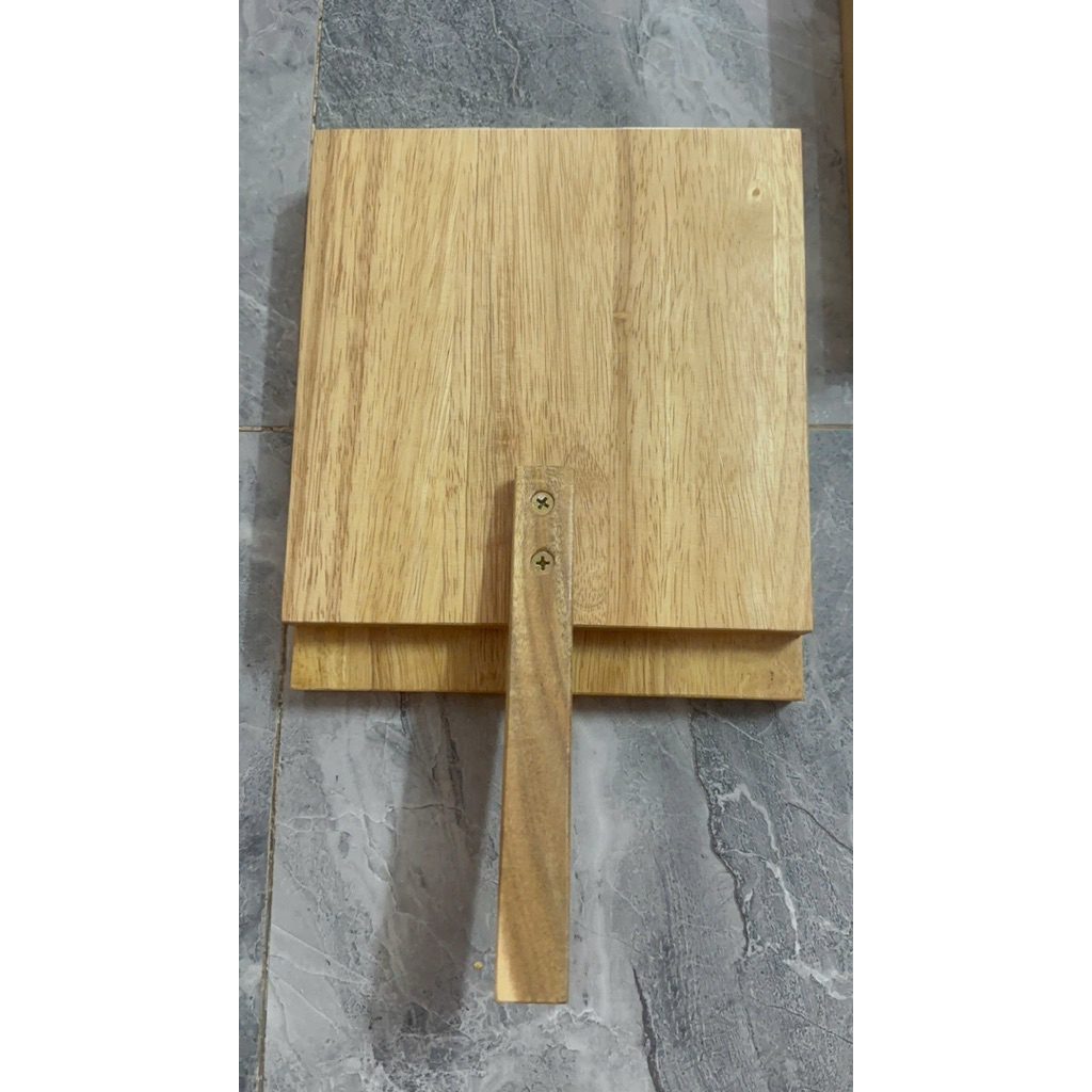 Dụng cụ ép chuối gỗ cao su – Ép vỏ bánh trung thu, ép chuối nhanh, đều đẹp, tiết kiệm thời gian, tăn