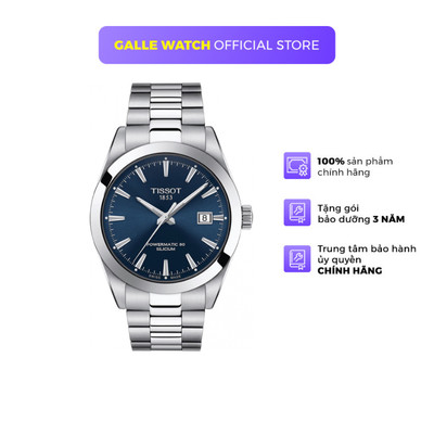 Đồng hồ cơ nam TISSOT T-Classic GENTLEMAN POWERMATIC 80 SILICIUM T127.407.11.041.00