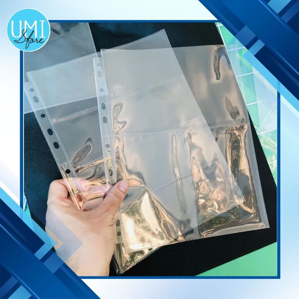 Sheet A4 Đựng Card 5 Sheet Meet Và Sheet 9 Ô Lẻ Nhiều Phân Loại