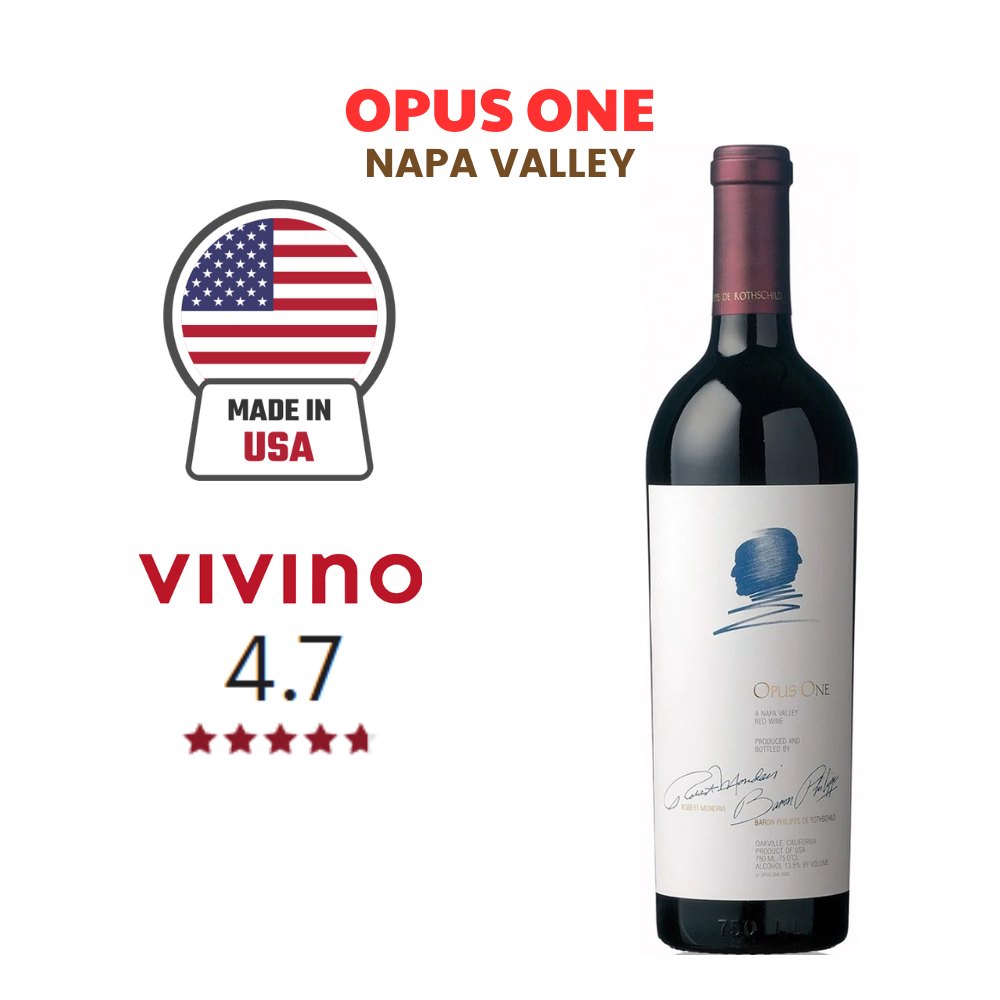 Vang Mỹ Cao Cấp Opus One 750ml - TheBestWine - Vang Đỏ
