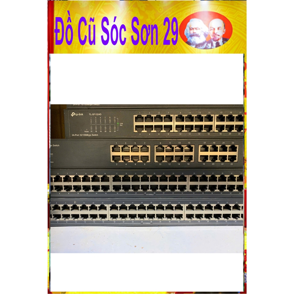 Thanh Lý Bộ chia mạng từ 8 đến 48 cổng - Switch chia tín hiệu mạng